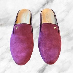 Vionic Purple Suede Slip-On Loafers